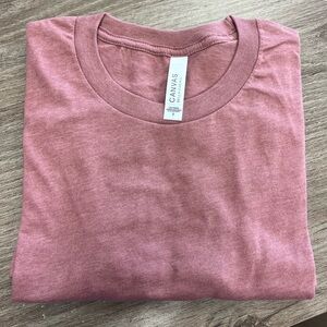 Bella Canvas mauve T-Shirt